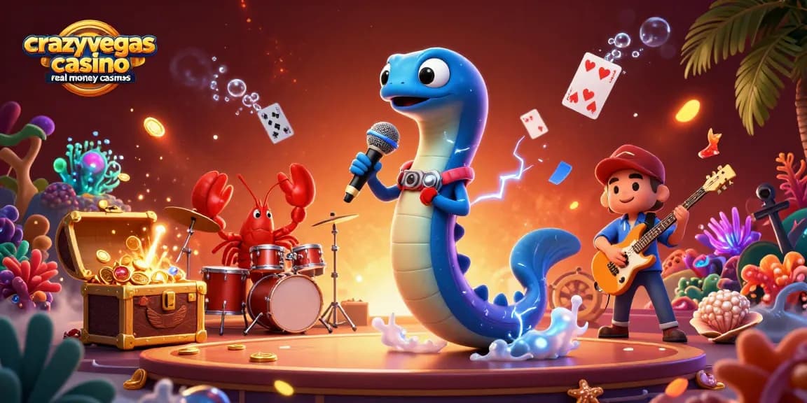 Experience the thrill of crazyvegas casino real money casinos with vibrant underwater action!