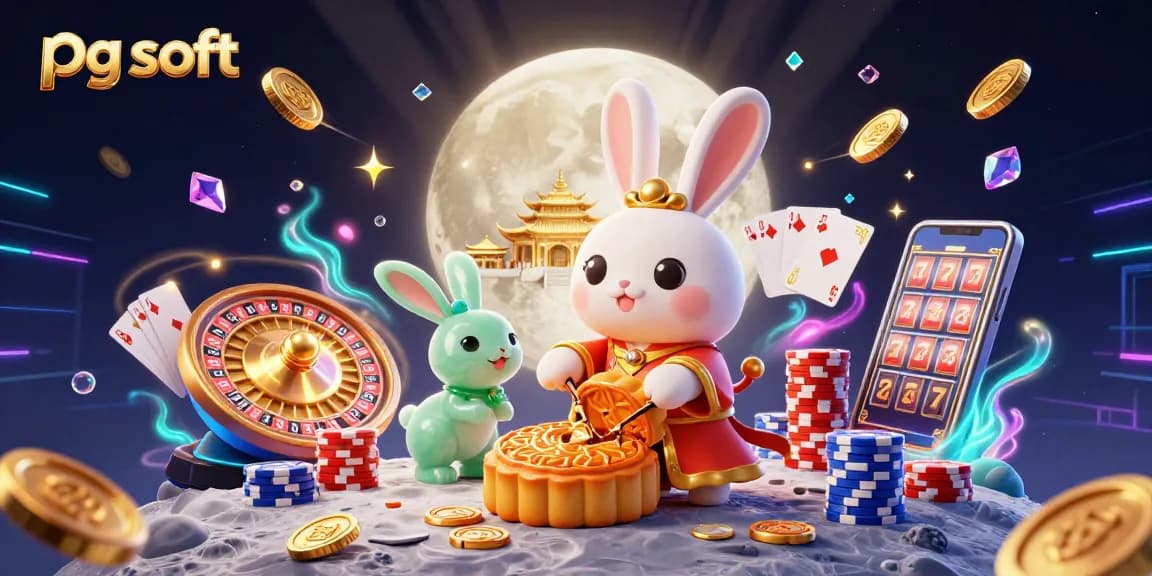 Experience the thrill of pg soft gaming with vibrant characters and dynamic casino elements.