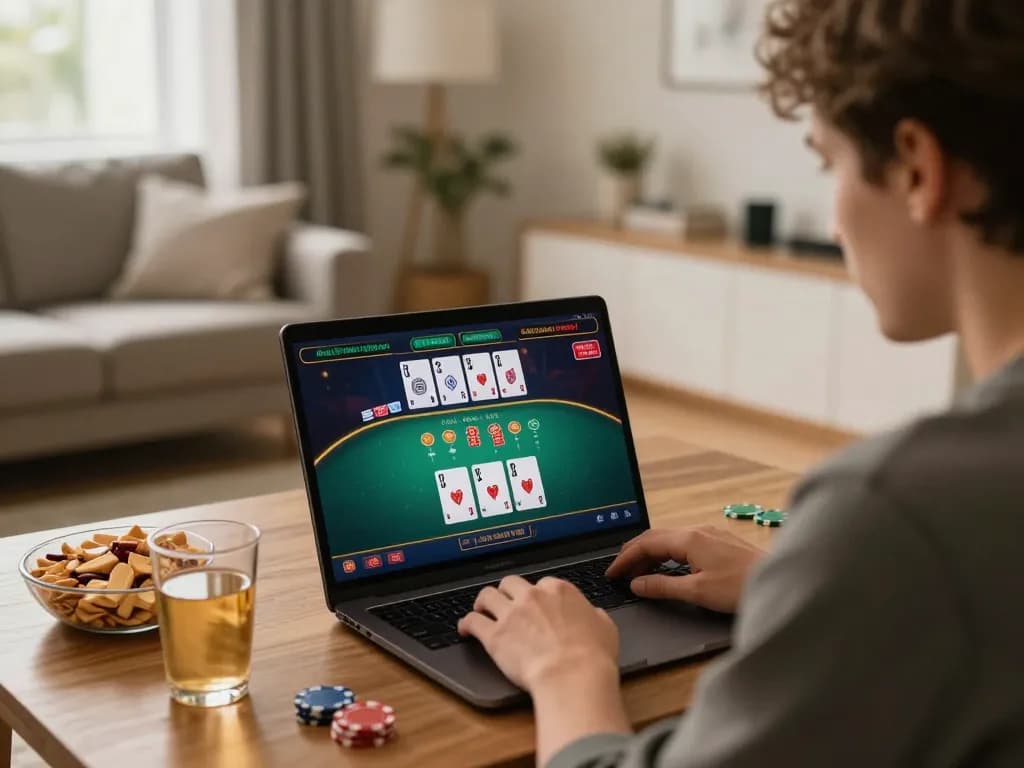 MPOID Alternative online blackjack game showing player strategizing with betting interface clearly visible.
