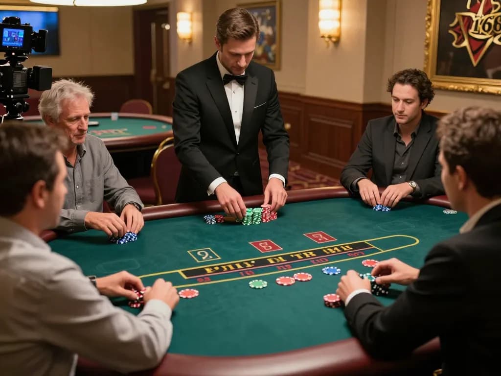 Players engaging in thrilling blackjack game at F168 live casino.