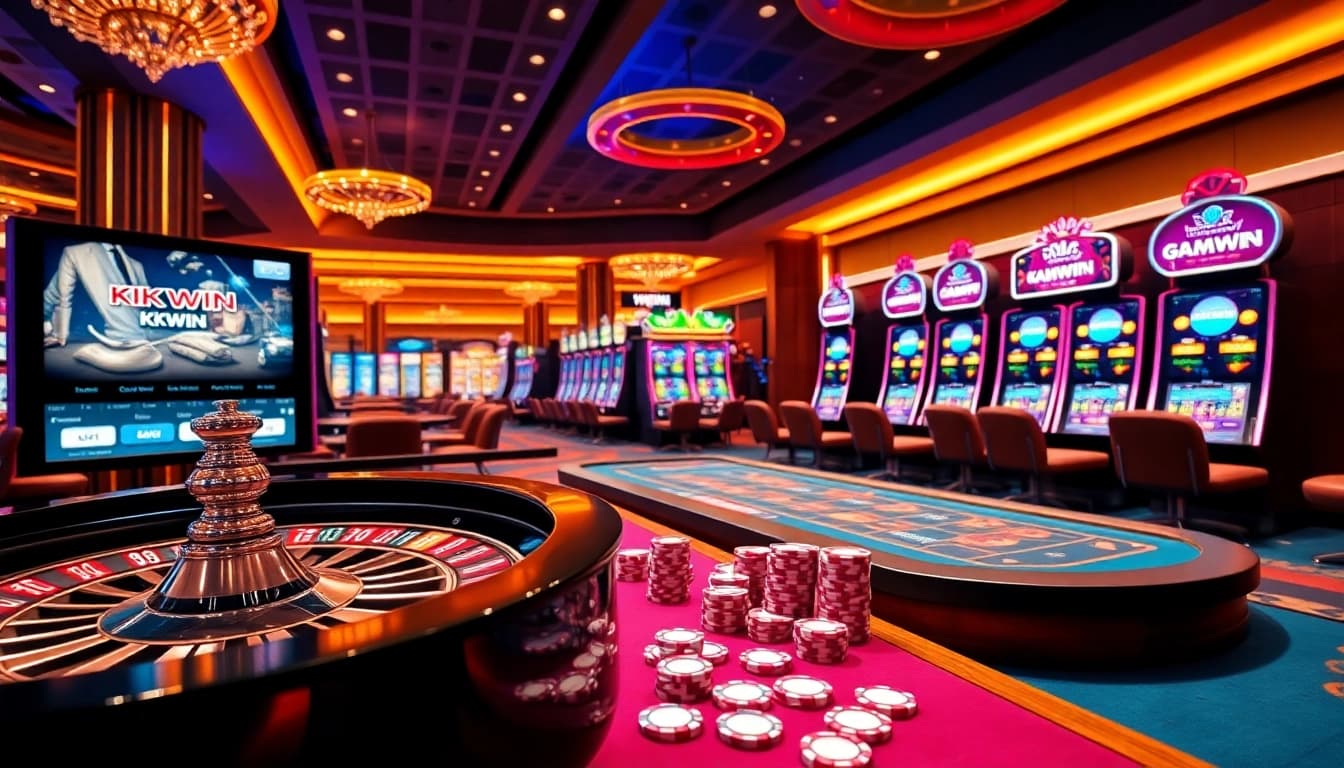 Experience the excitement of kkwin at a lively casino with vibrant games and a welcoming atmosphere.