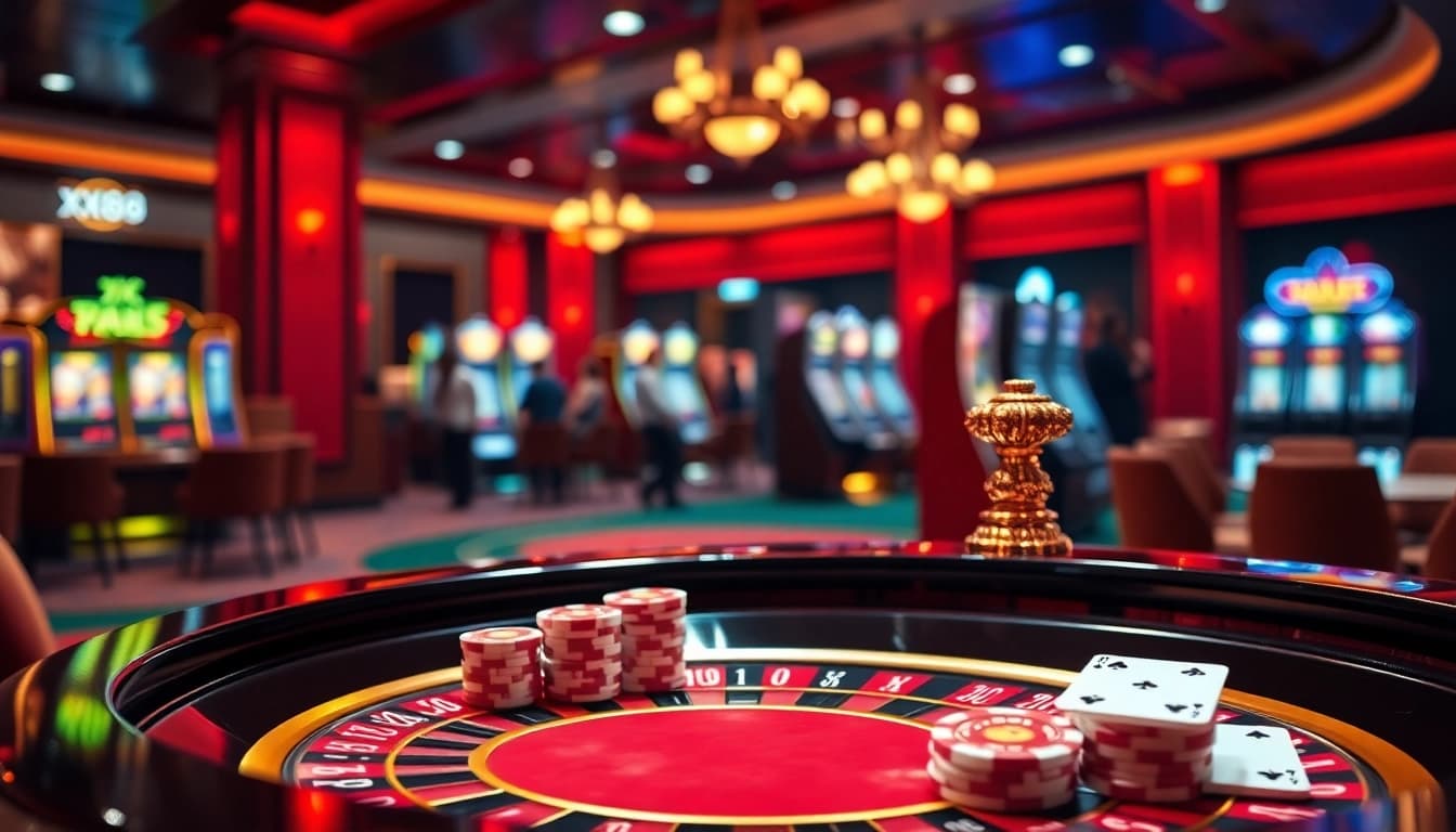 Experience the thrill of gaming at XX88 with luxurious casino visuals and exciting gameplay.