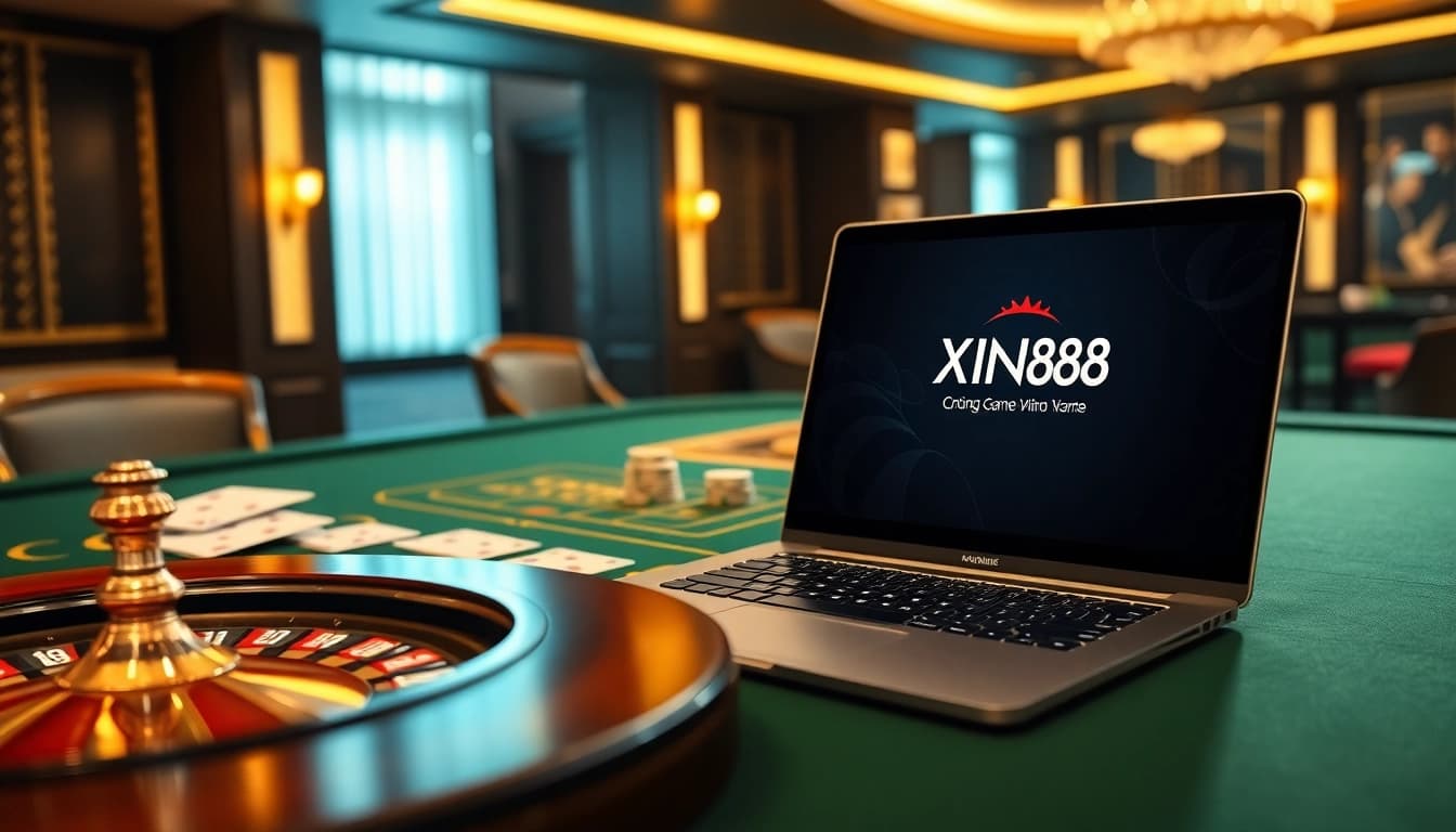 Cổng Game XIN88 offers an exciting online gaming experience with vibrant casino elements.