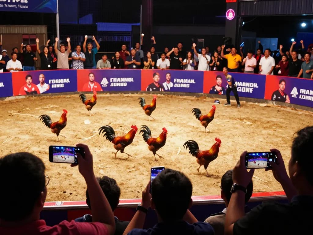 Experience the intensity of đá gà 88 live matches, featuring high-definition visuals and enthusiastic spectators.