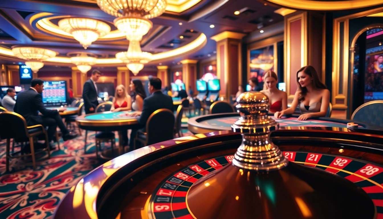 Experience the excitement at AT99娛樂城 with engaging casino games and vibrant atmosphere.