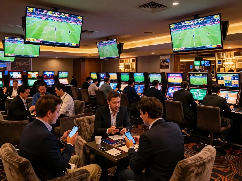 Bet on thrilling sports events at O8 with friends during live matches.
