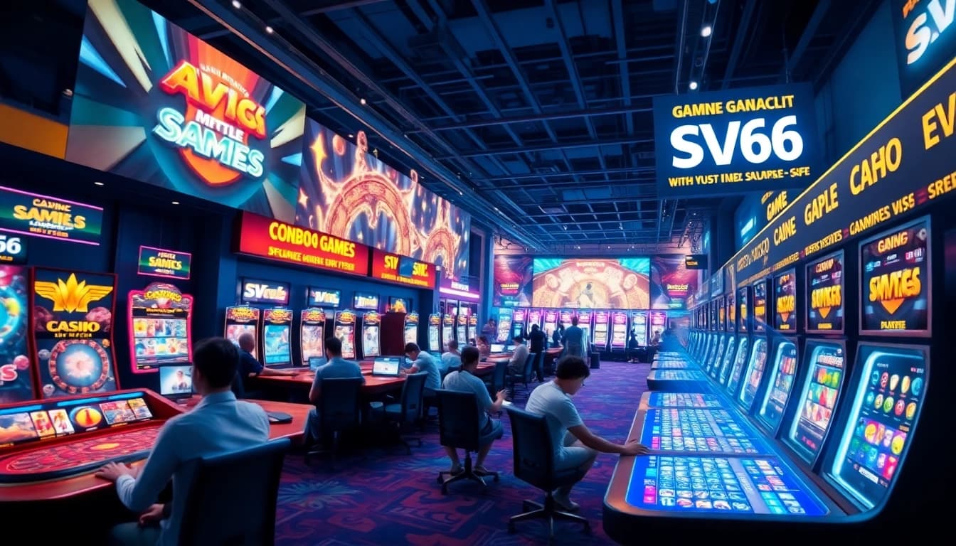 Engaging SV66 gaming experience featuring 5000+ immersive games including casino, sports, and slots.
