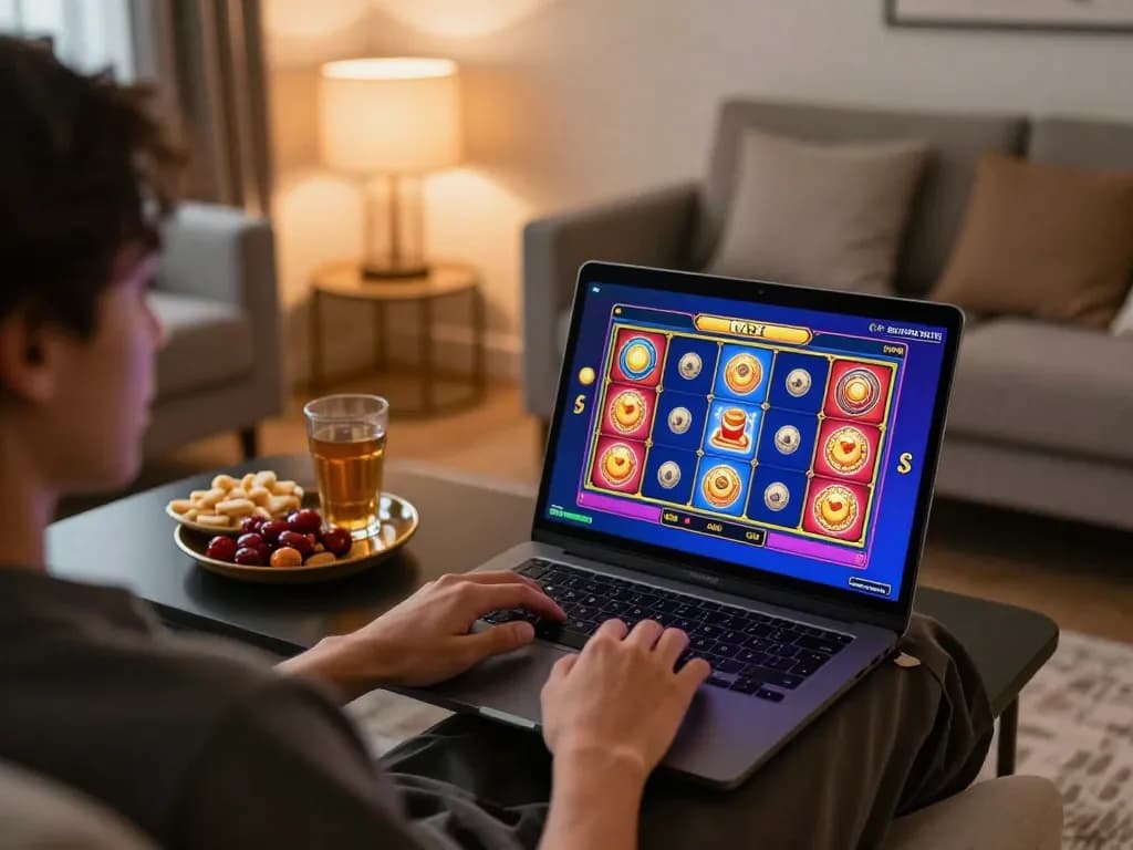 Experience the excitement of lv88 online casino gaming from the comfort of home with a captivating setup.