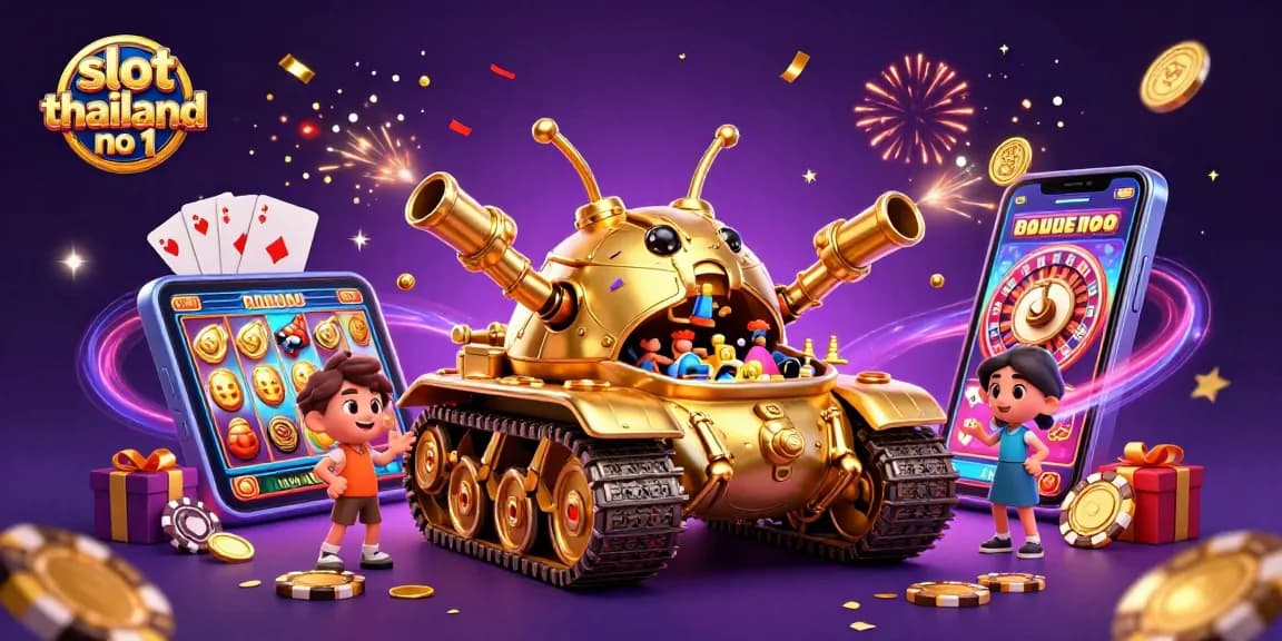 Spin the reels at slot thailand no 1 in a vibrant casino-themed world full of excitement.