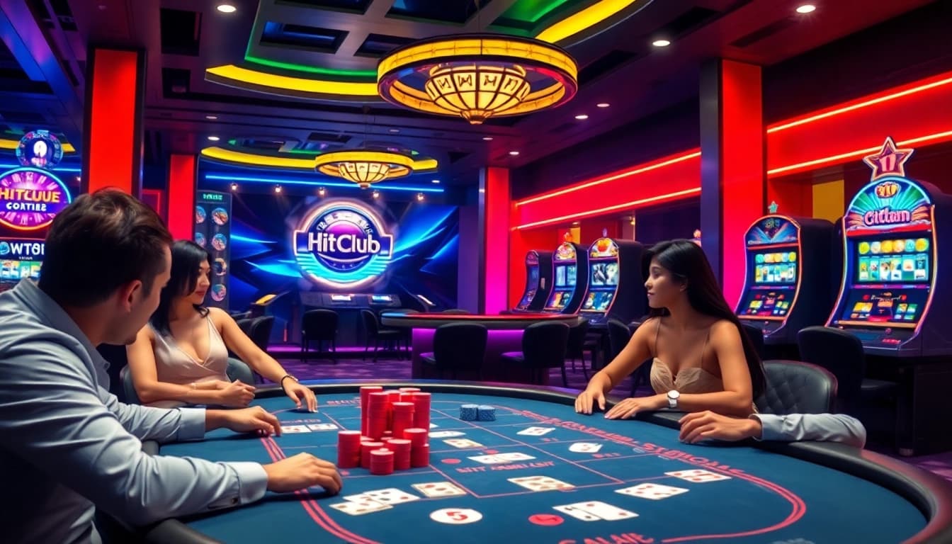 Experience the excitement of Hitclub tải game with immersive online casino visuals and engaging gameplay.