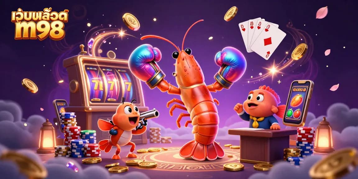 สล็อต m98 สนุกสนานกับโชคจากเกมคาสิโนด้วยภาพการต่อสู้อันน่าตื่นเต้น