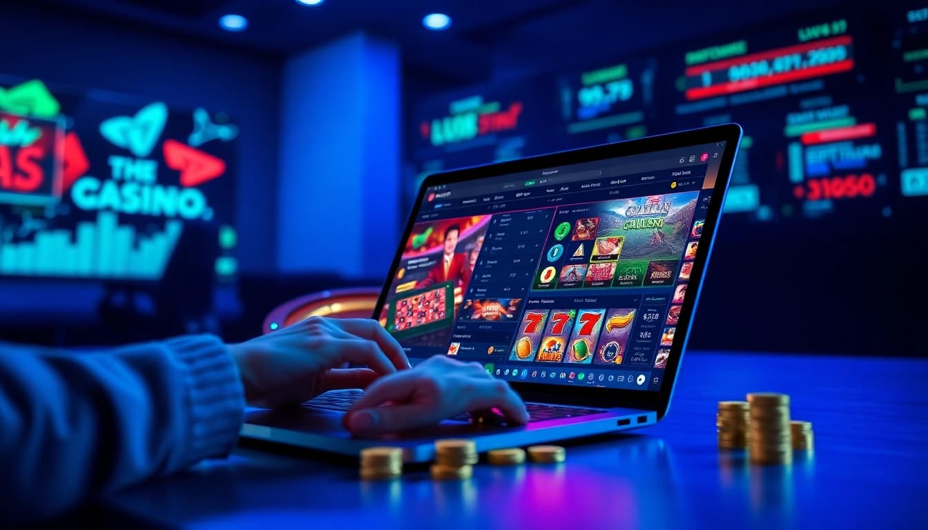 Engaging user experience at LV88 online casino with dynamic interface and vibrant gaming elements.