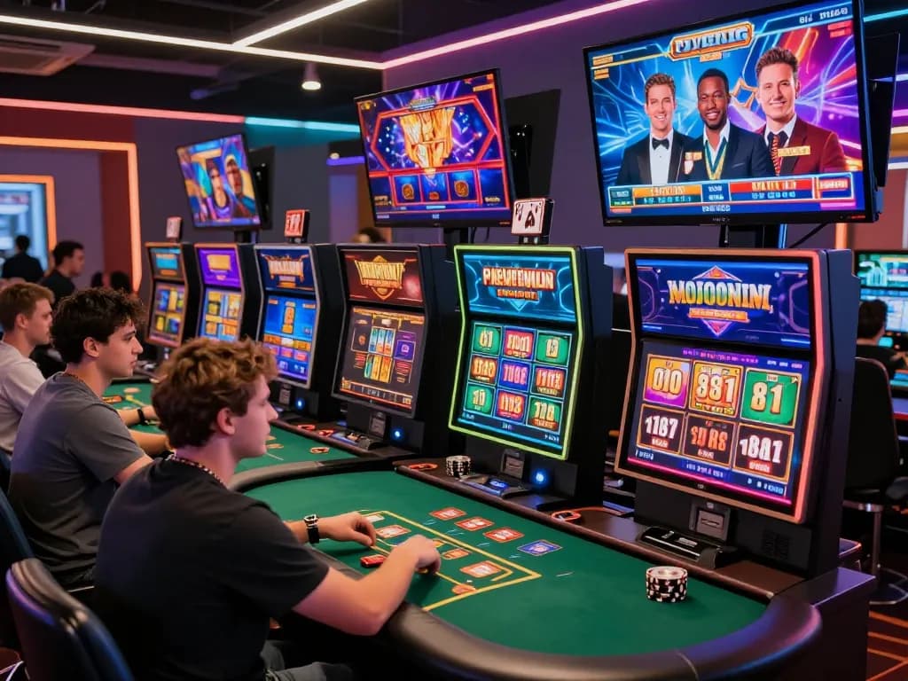 Engaged players enjoying lively gaming experiences at BL555 online casino.