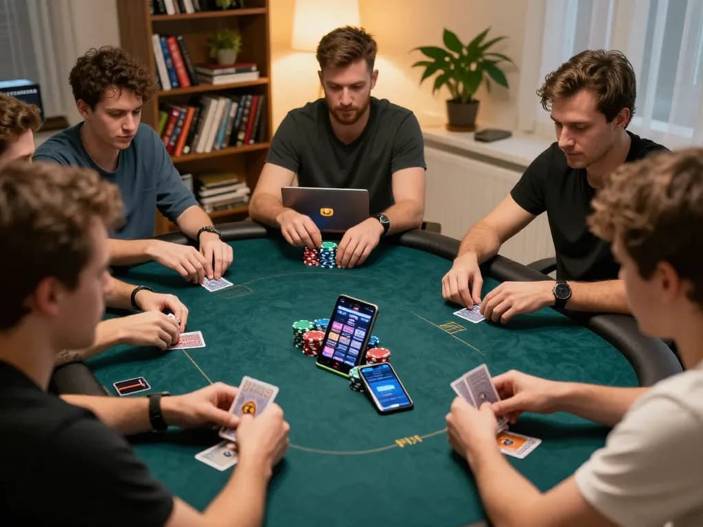 Engaging moment of online poker gameplay featuring Pragmati Play, showcasing player strategies and excitement.