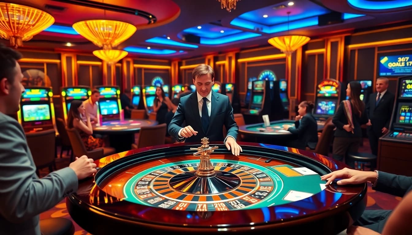 Experience thrilling gameplay at Goal123’s vibrant casino with expert dealers and exciting games.