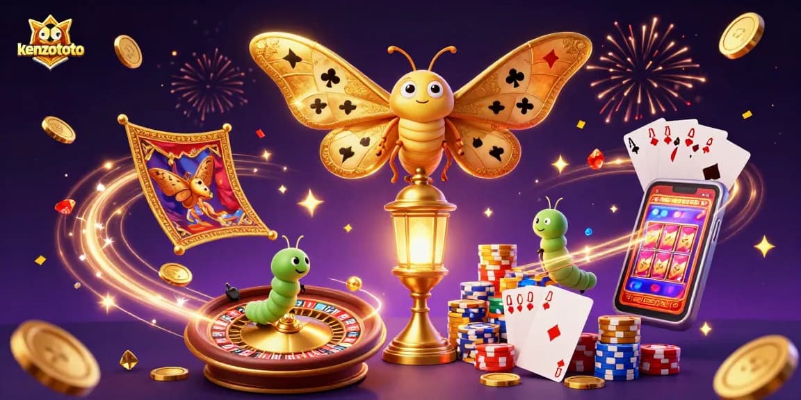 Experience the thrill at kenzototo with vibrant slots and dynamic gaming elements!