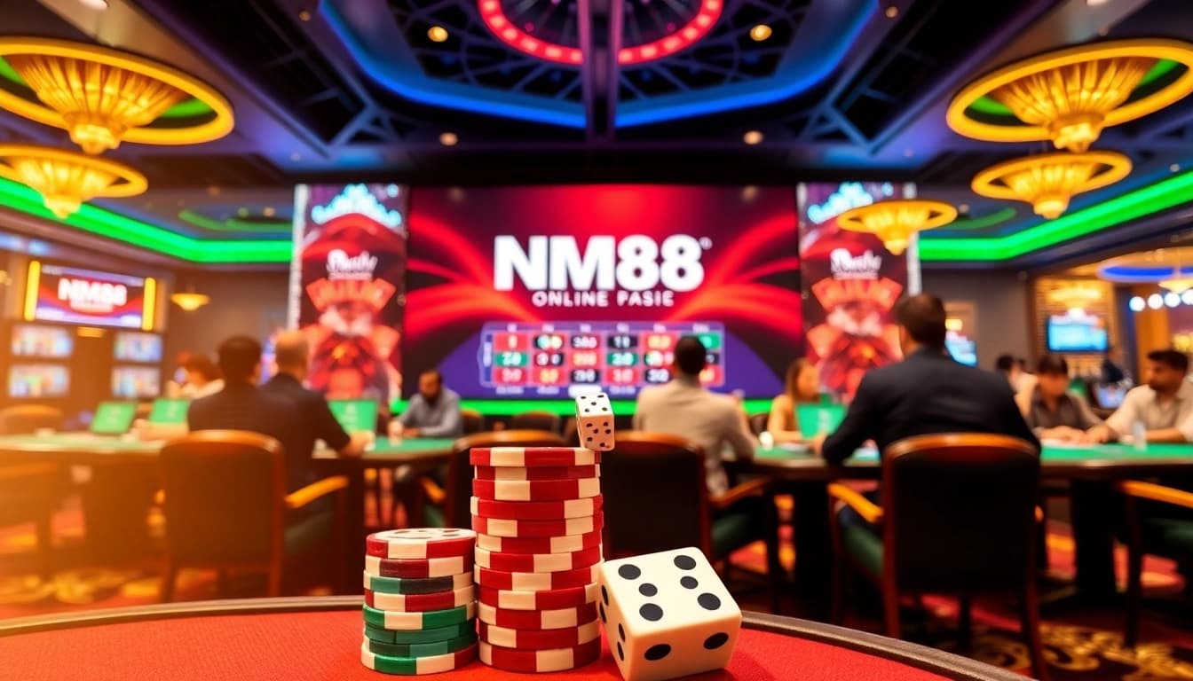 Experience the excitement of MM88 with thrilling games and vibrant casino visuals featuring live dealer tables.
