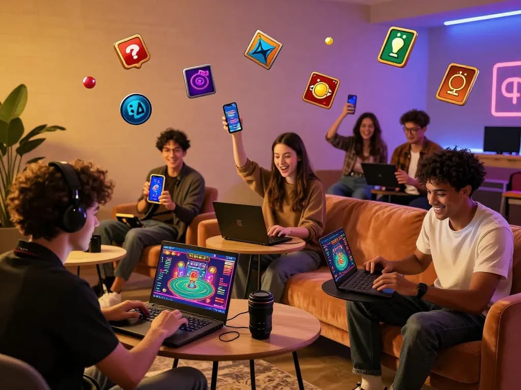 Gaming enthusiasts enjoying multiplayer experiences on OPEN88 platform.