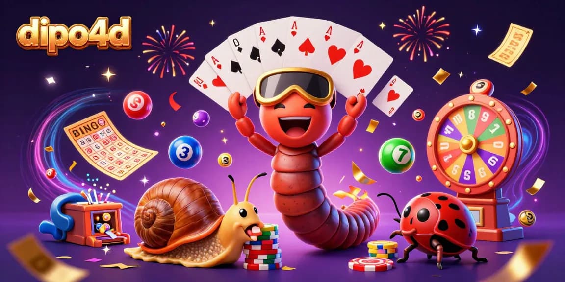 Play exciting games like dipo4d with an engaging casino atmosphere and colorful elements.