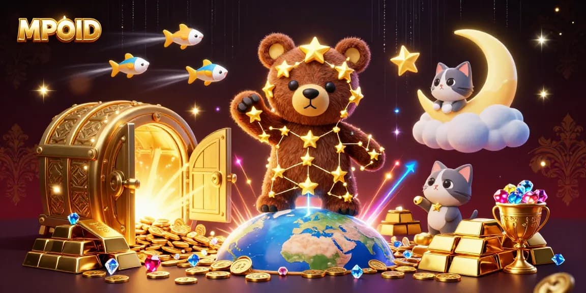 Experience winning excitement with MPOID's golden treasure collection, captivating cartoon universe.