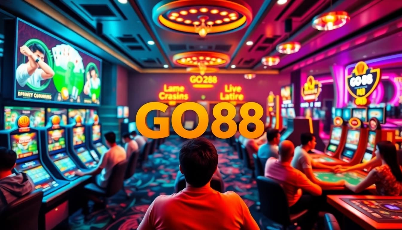 Explore the exciting world of gaming at GO88 with diverse games and vibrant visuals.