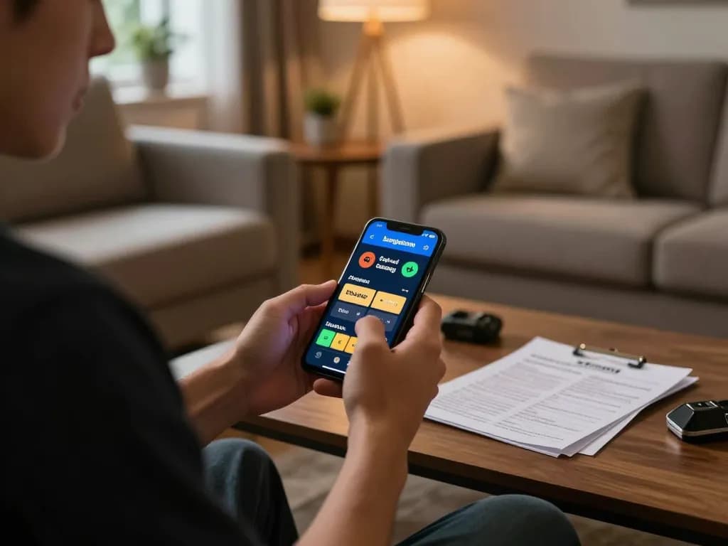 Engaging with apk sungaitoto on a smartphone for online gambling strategies.
