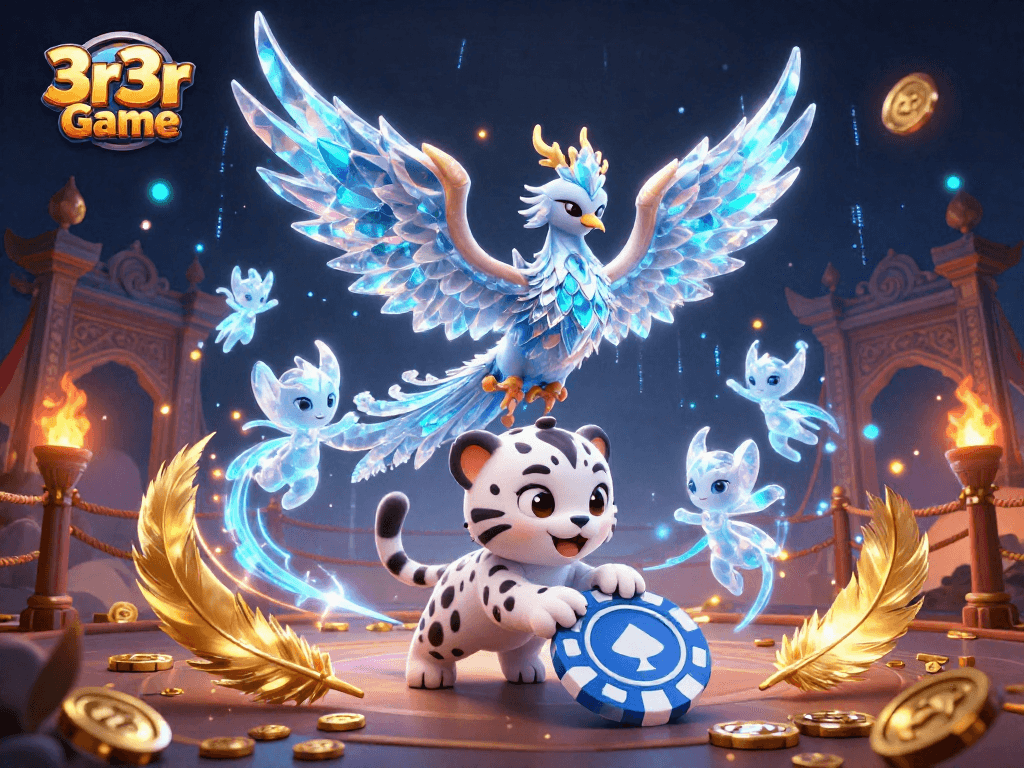 Play the 3r3r Game and experience enchanting visuals with captivating characters in a dynamic gaming scene.