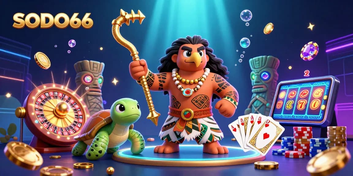 SODO66 invites players to enjoy thrilling online gaming with a vibrant casino atmosphere.