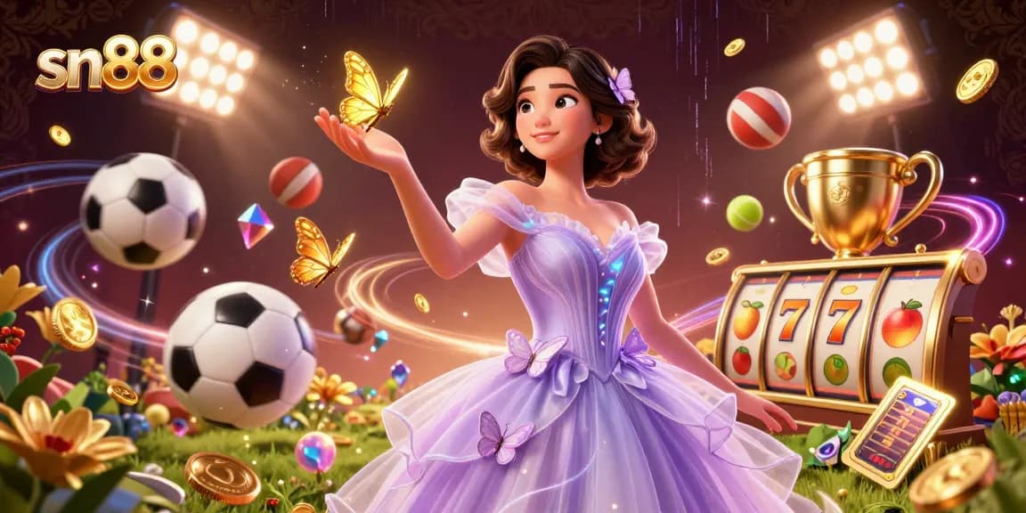 Engage in gaming excitement with sn88, showcasing dynamic sports elements and vibrant casino themes.
