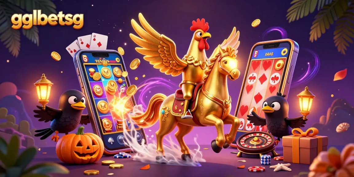 gglbetsg offers thrilling esports betting experiences with vibrant casino elements in 3D.
