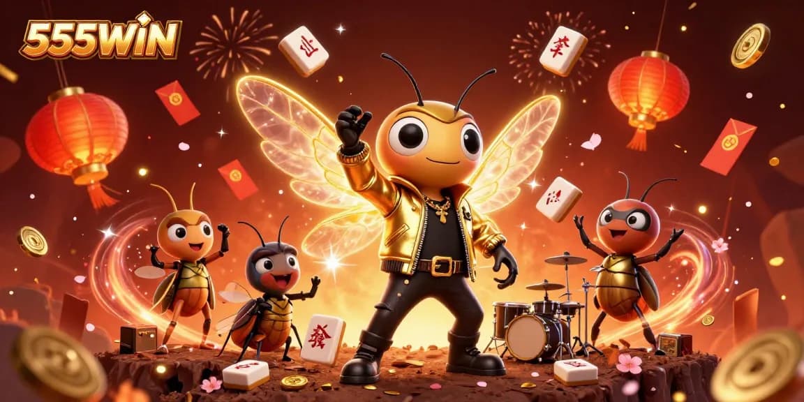 Experience the excitement of 555WIN with vibrant scenes from an immersive casino