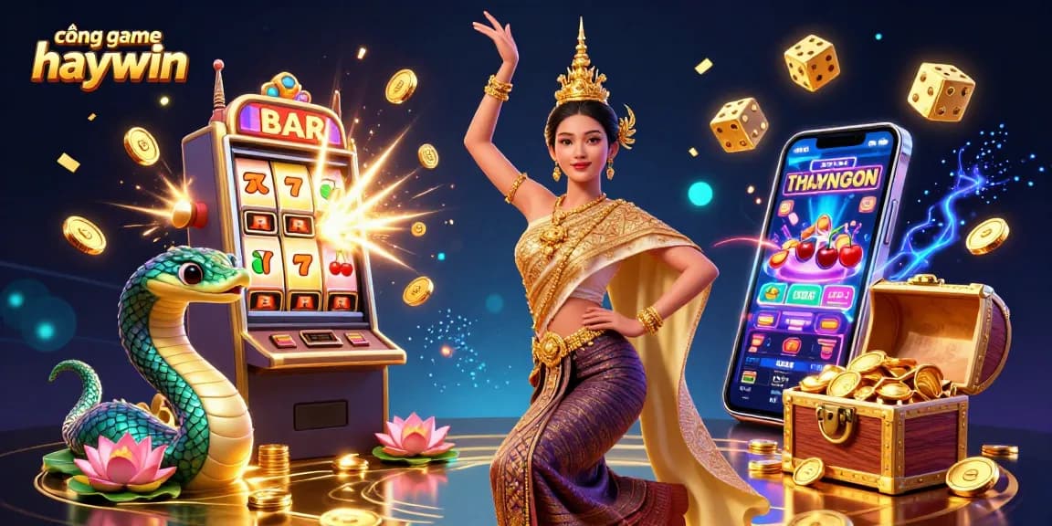 Experience cổng game haywin with vibrant 3D characters and dynamic gambling elements.