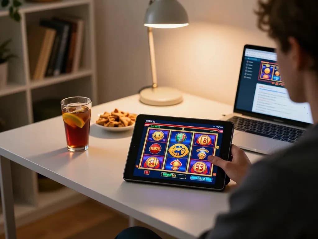 Engaging online gaming session with colorful slot machine graphics showcasing slot gacor hari ini for a thrilling experience