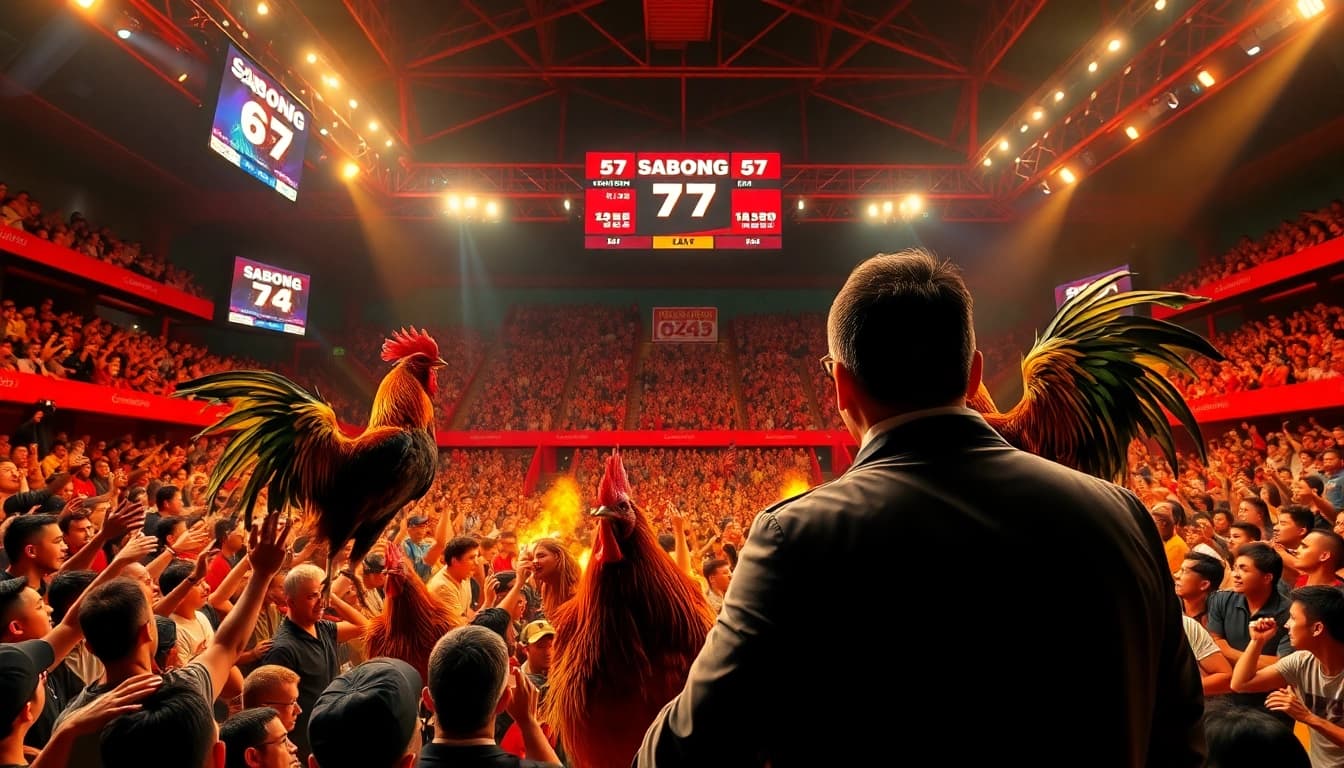 sabong 67 exciting live cockfighting arena in high-definition, showcasing intense action and engaged fans.