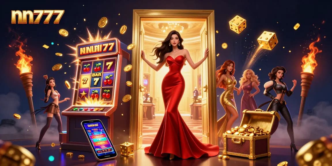 Experience thrilling games at nn777 with these captivating casino visuals and rich jackpots.