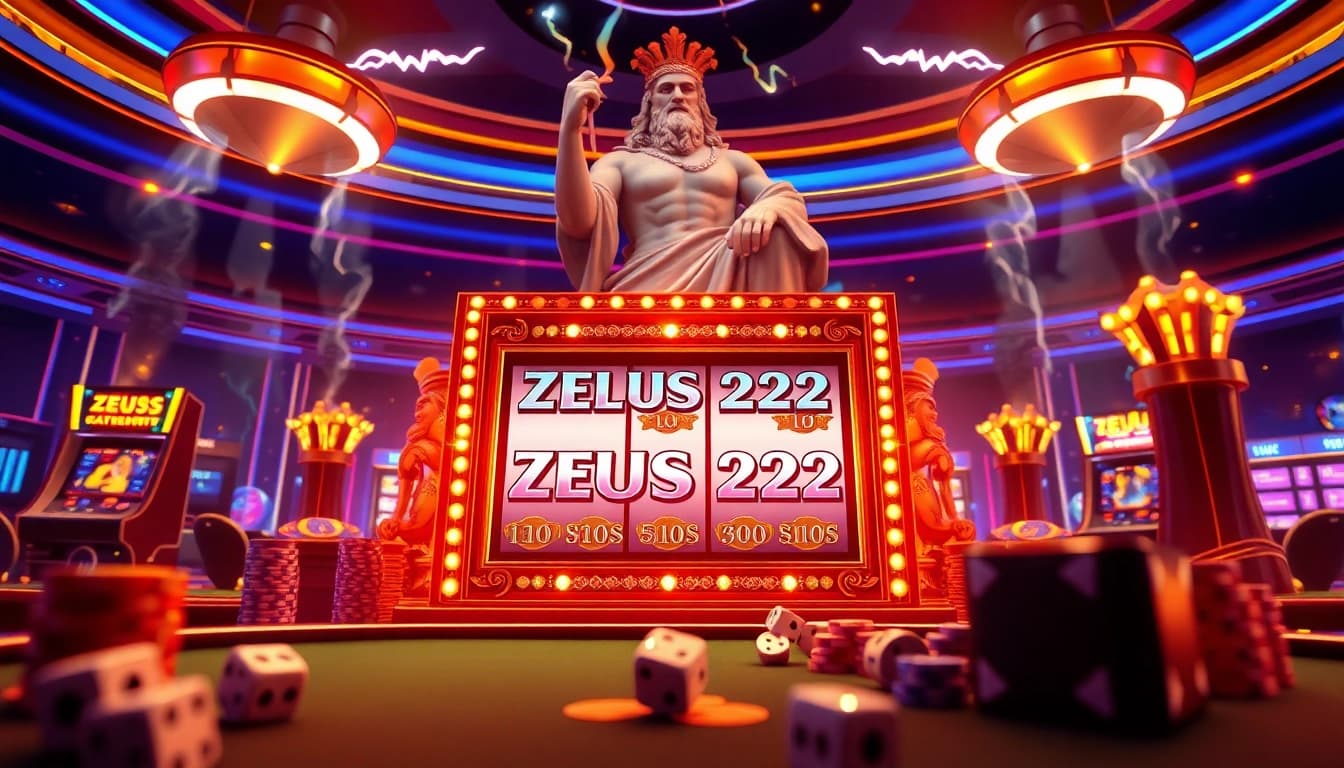 Mainkan slot di ZEUS222 untuk kesempatan menarik memenangkan jackpot besar!