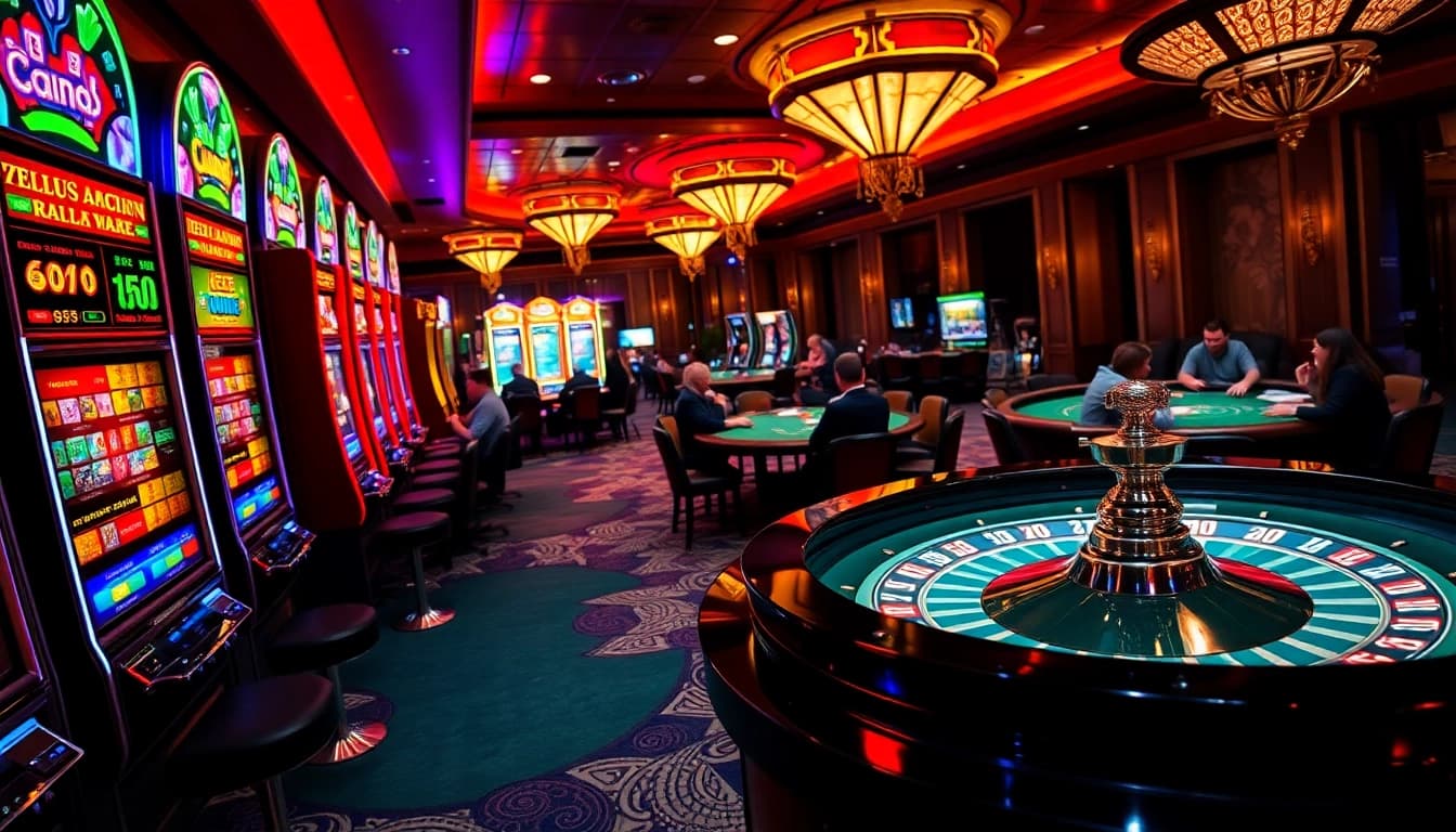 Experience the excitement of LEGO138 through vibrant casino scenes filled with winning moments.