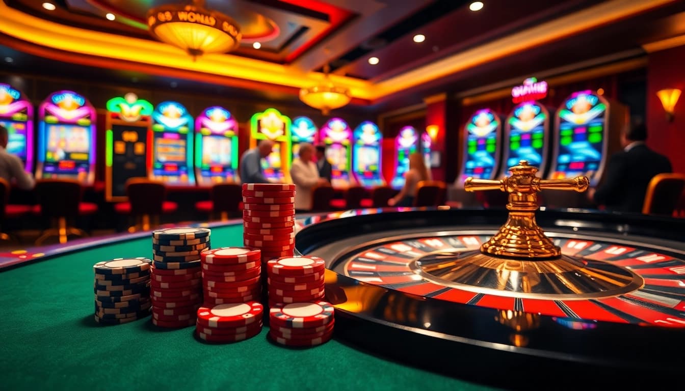 Experience thrilling gameplay at W88 with dynamic slots and vibrant casino tables.