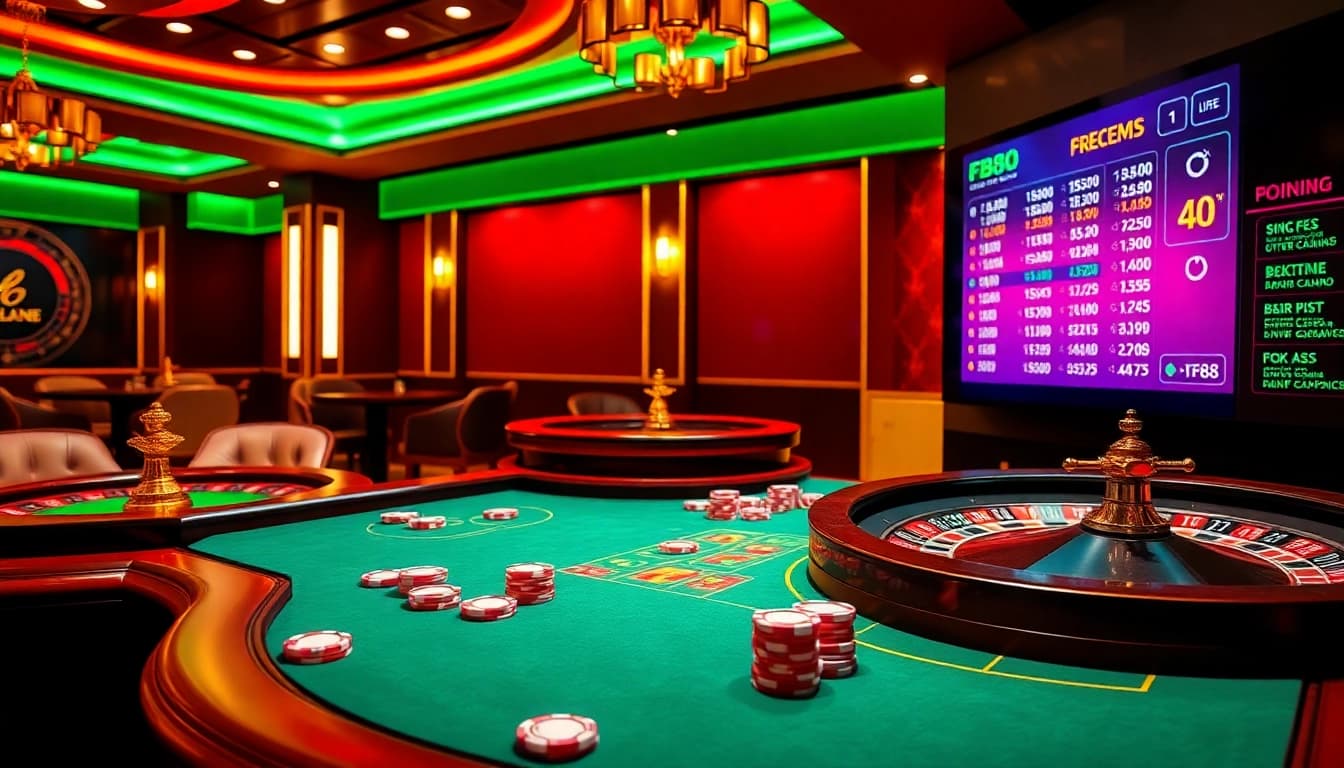 Experience high-stakes poker action and digital gambling excitement at fb88's online casino.