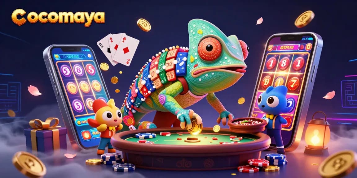 Experience exciting gaming at cocomaya with vibrant slot games and thrilling casino elements.