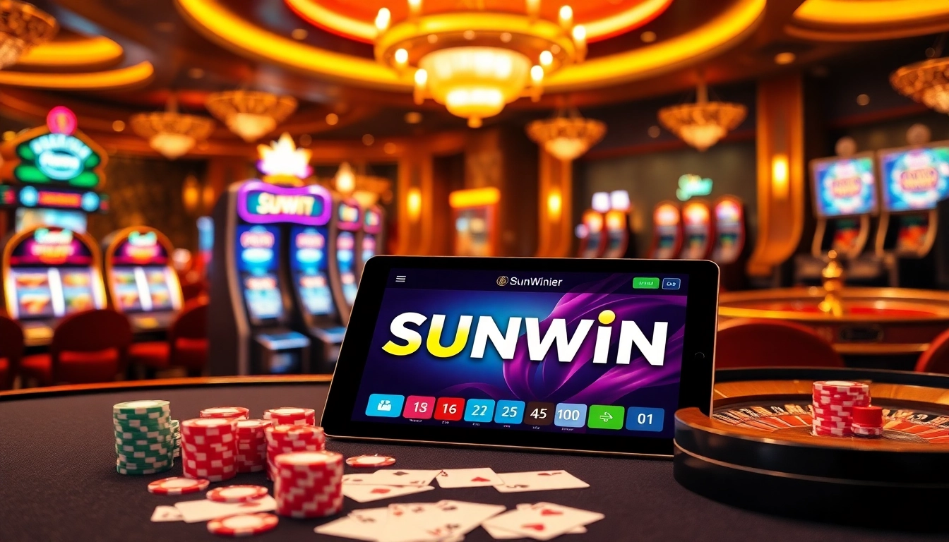 Experience the thrill of online gambling with the Sunwin platform's vibrant casino atmosphere at https://bslvb.sa.com/.