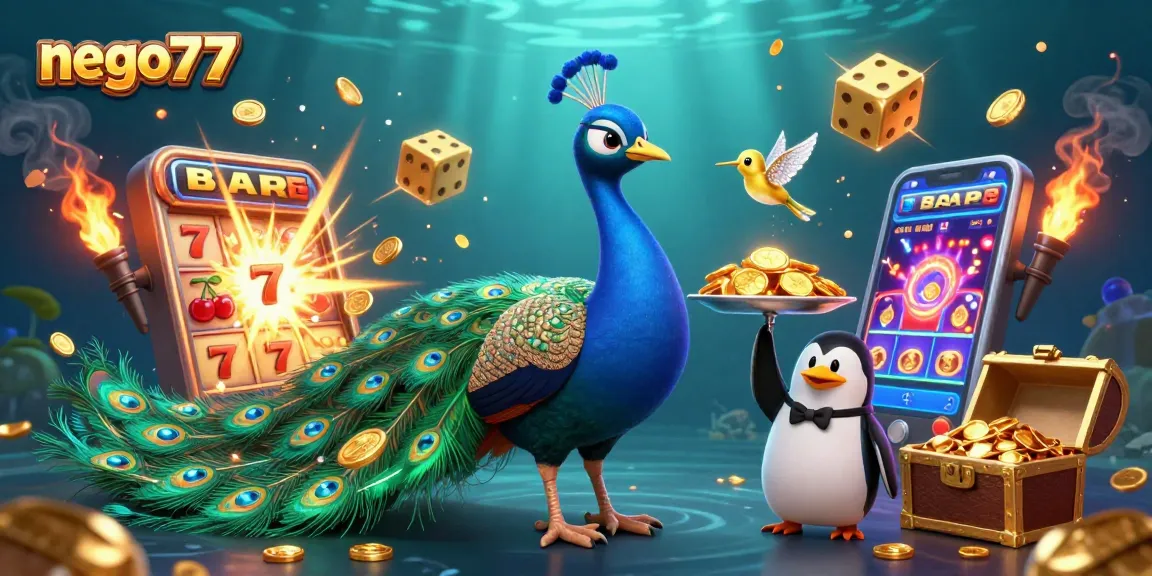 Experience mega wins with nego77 and vibrant slot machines bursting with gold and excitement.