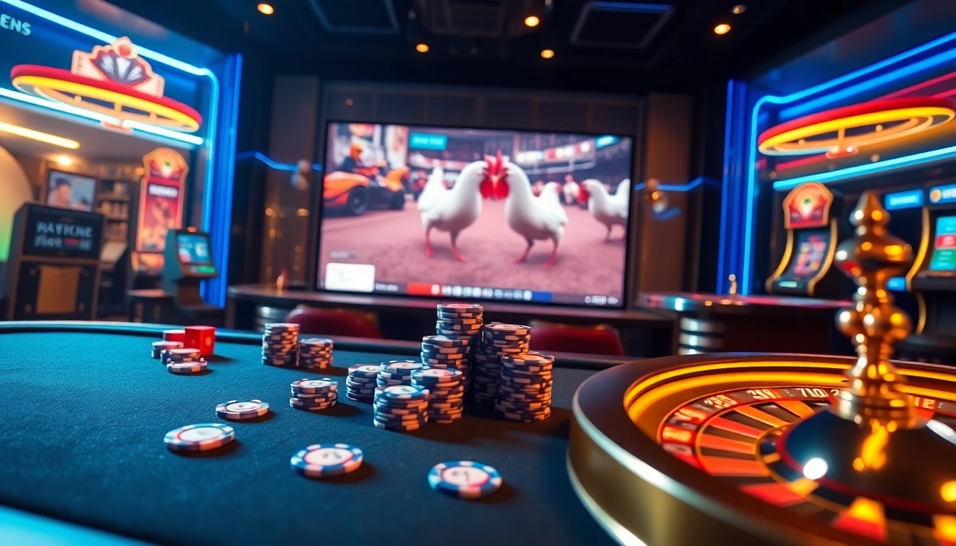 Experience the thrill of gambling at ga6789 with a high-stakes poker game in action.