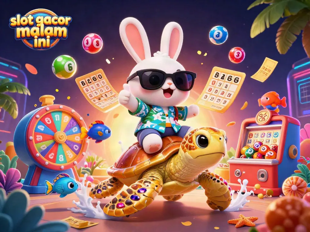 Menangkan slot gacor malam ini dengan keberuntungan dari kelinci 3D di kasino!