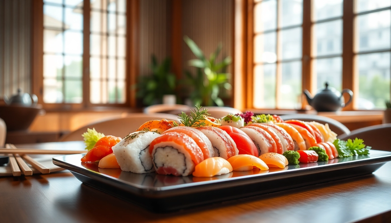 MISTER HOKI serves exquisite sushi in a serene dining atmosphere with stunning presentations.