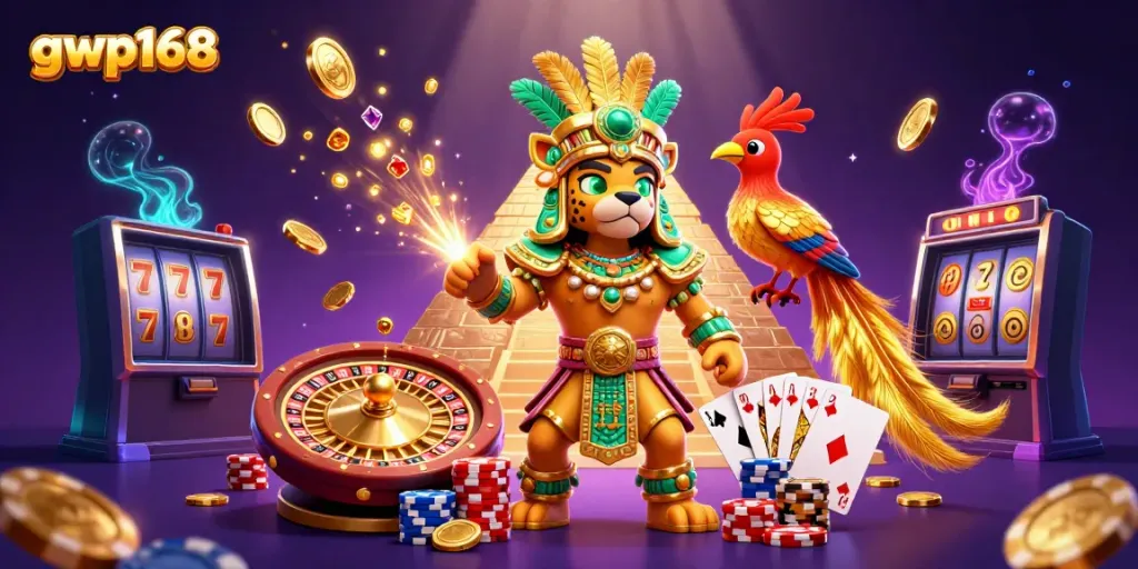 GWP168 membawa keberuntungan dengan grafik gemerlap dalam permainan slot online yang menarik.
