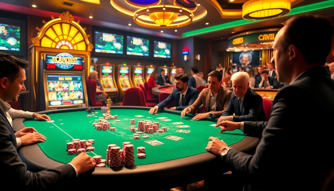 Experience thrilling live sports action at Vaoluoitv with vibrant casino gaming activities and high-energy atmosphere.