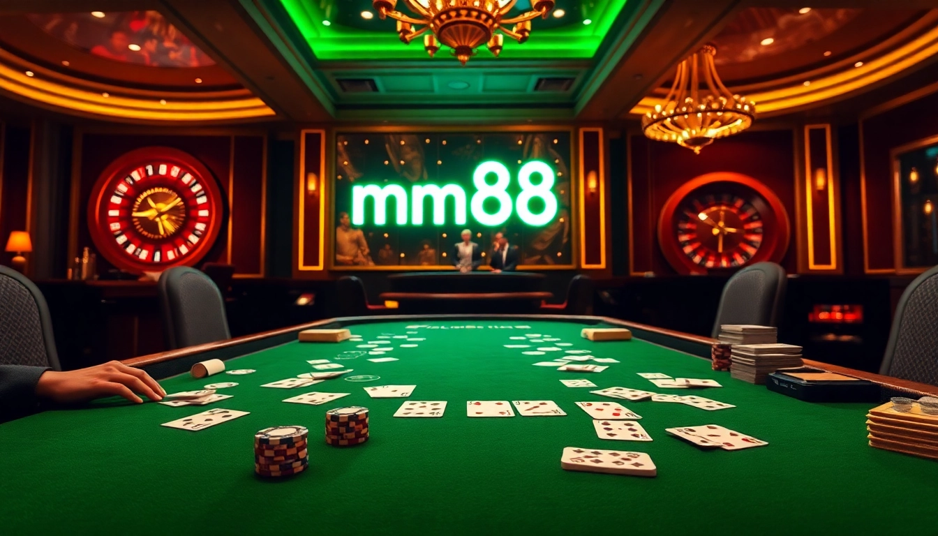 Experience excitement at MM88 with thrilling casino games and vibrant gambling atmosphere.