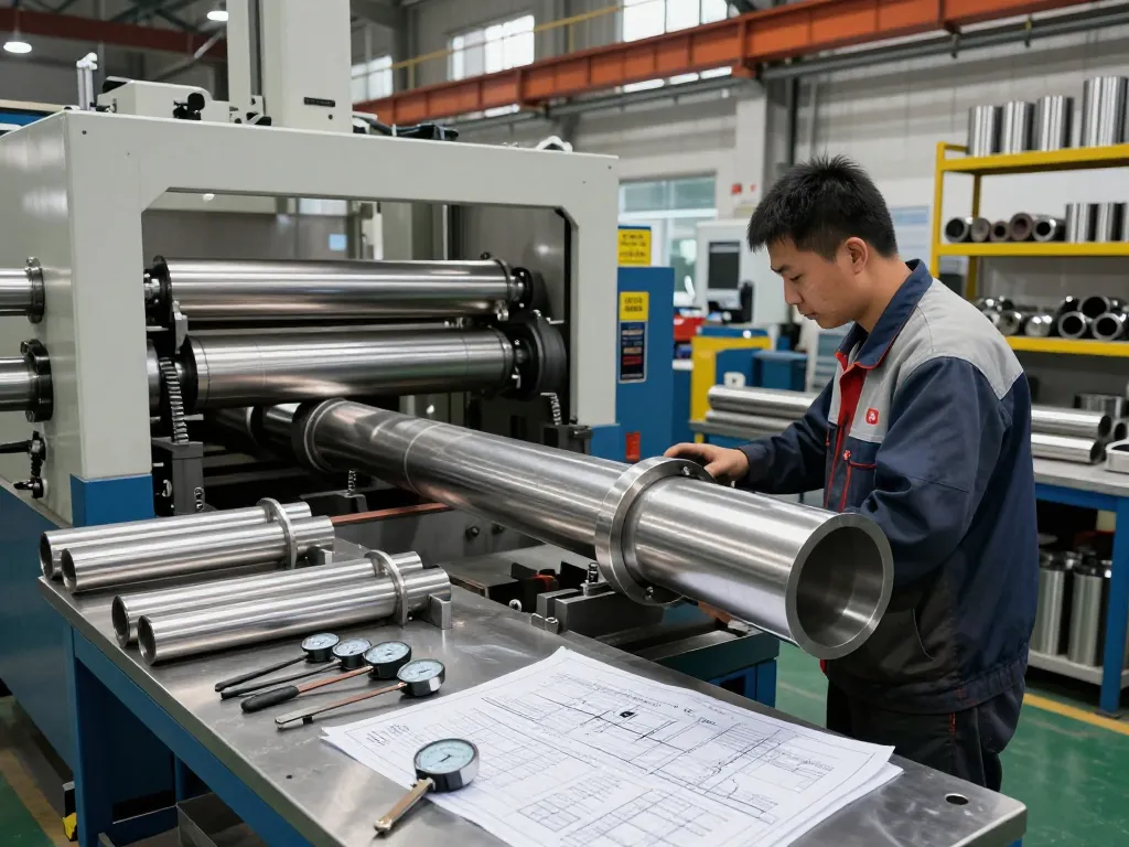 Precision operation of sumwin stainless steel pipes in a modern facility