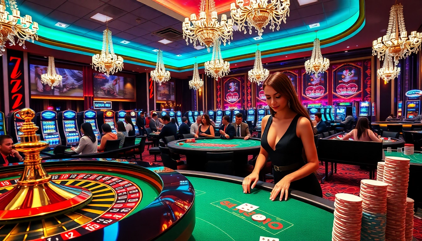 Experience the excitement of the game queen in a luxurious casino setting filled with thrilling gambling activities.